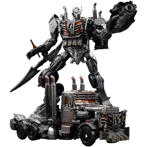 Deformation Robot Action Figure, 7.1-Inch Deformation Toy Car Model with Accessories