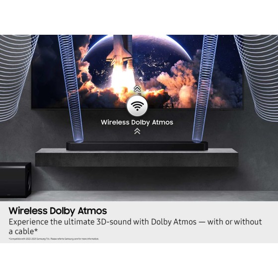 Q-series Soundbar HW-Q900F 7.1.2 ch Subwoofer (2025)